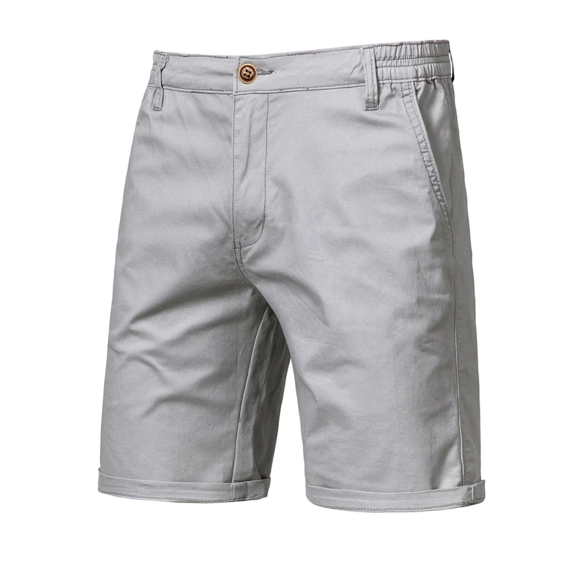 Alt: " Men's 100% Cotton Business Casual Shorts product image – Acuvick " Men's 100% Cotton Business Casual Shorts - Image 10