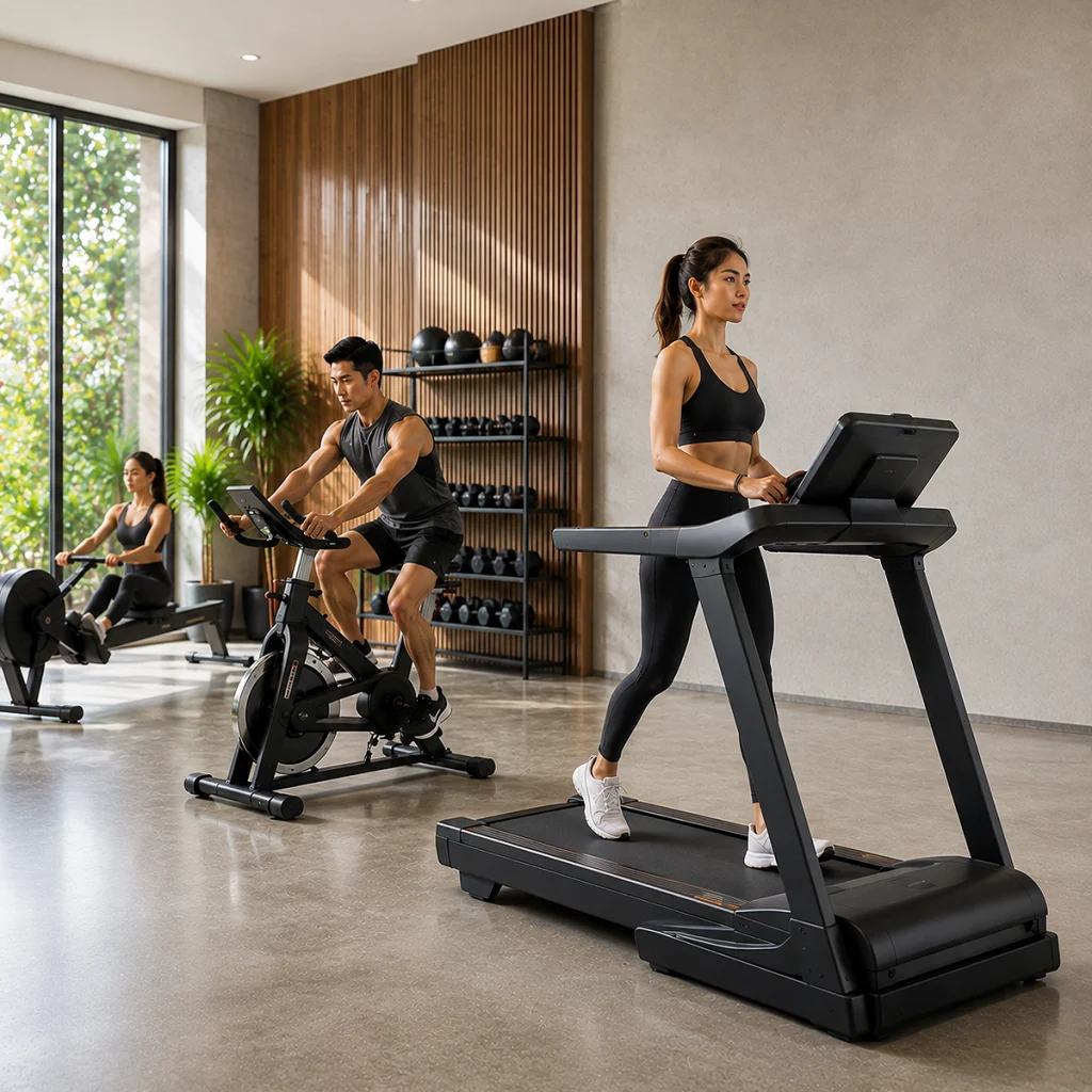 Alt: " Cardio & Conditioning product image – Acuvick " Cardio and conditioning equipment for active training