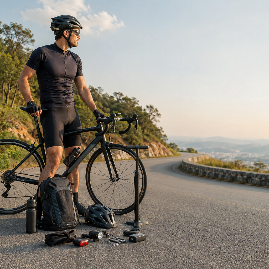 Practical cycling equipment and bike gear for outdoor riding