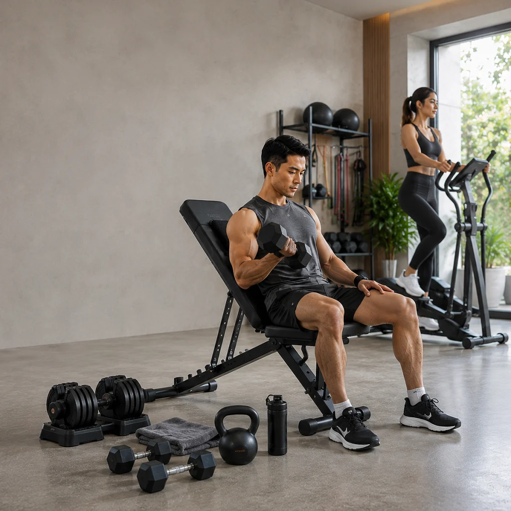 Gym equipment for home and fitness training