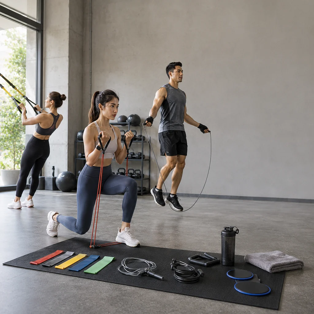 Workout accessories for home and gym training