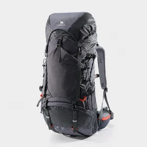 GOLDEN CAMEL 65L waterproof hiking backpack with rain cover for camping, trekking and travel