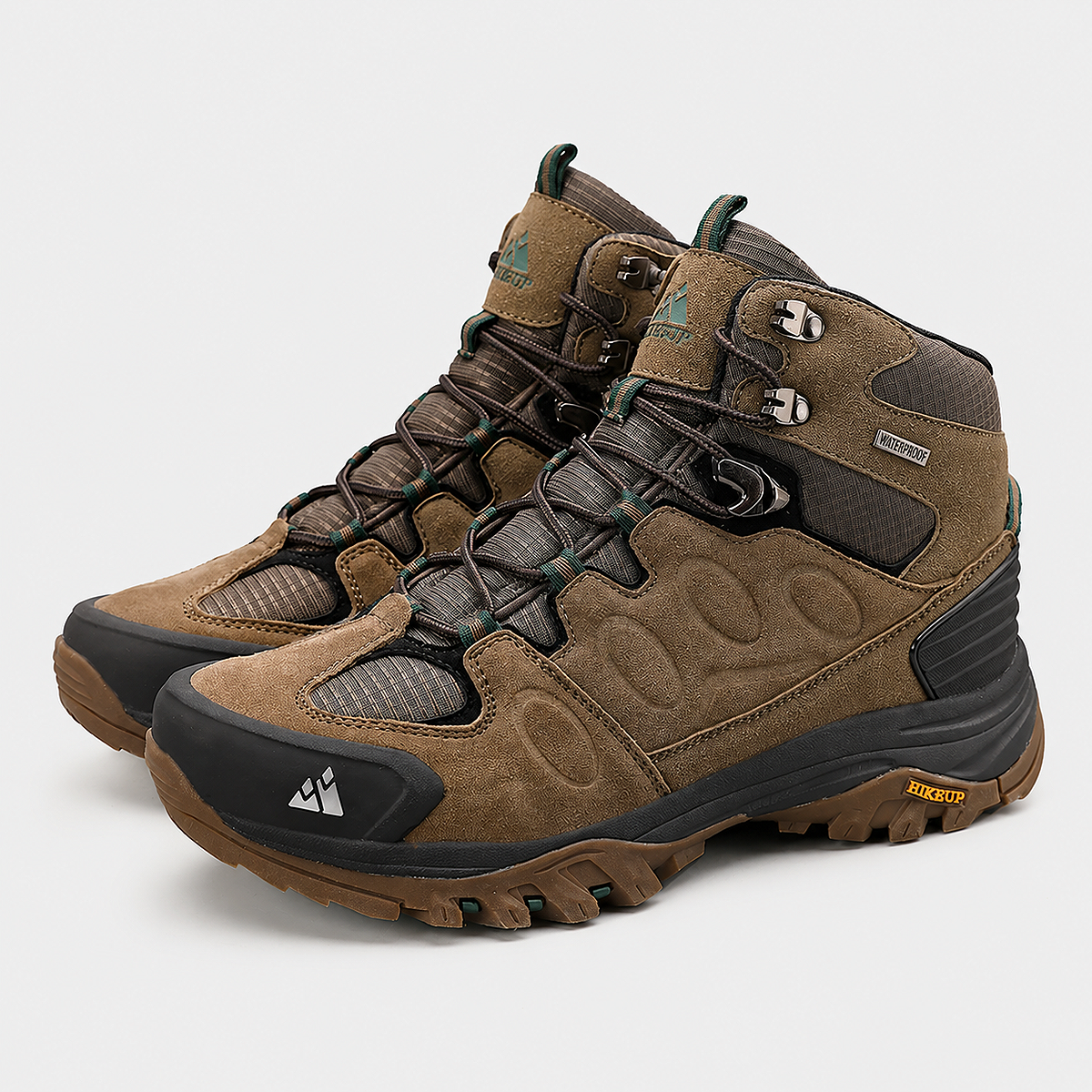 HIKEUP Men's High-Top Hiking Boots for hiking, trekking, and outdoor adventures