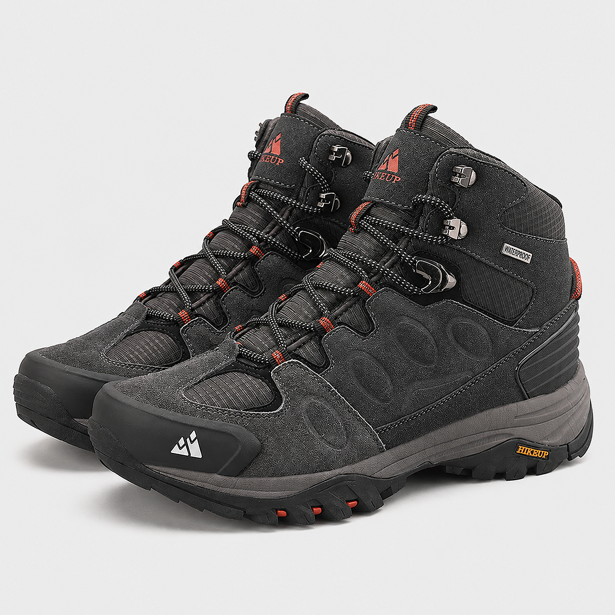 HIKEUP Men's High-Top Hiking Boots designed for trekking and outdoor trail adventures