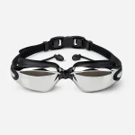 Optical myopia swimming goggles with anti-fog lenses for adults