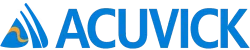 ACUVICK logo in blue and orange