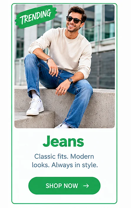 Men's Jeans Trending Styles at ACUVICK