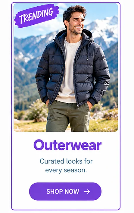 Men's Outerwear Trending Styles at ACUVICK
