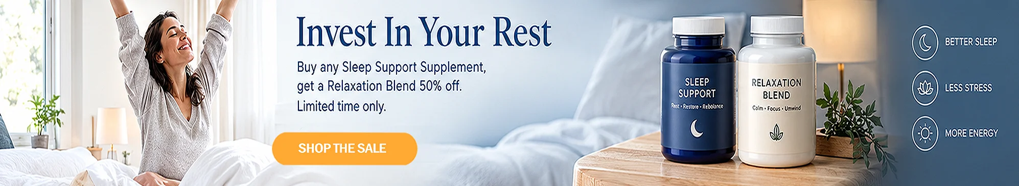 Sleep Support and Wellness Collection at ACUVICK