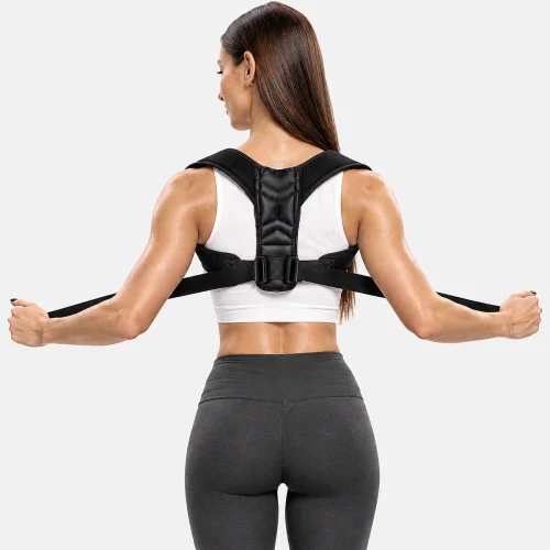 Adjustable lumbar back support belt