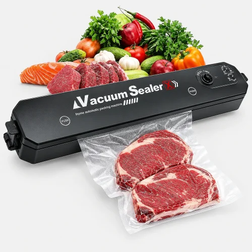 Automatic food vacuum sealer machine for food preservation