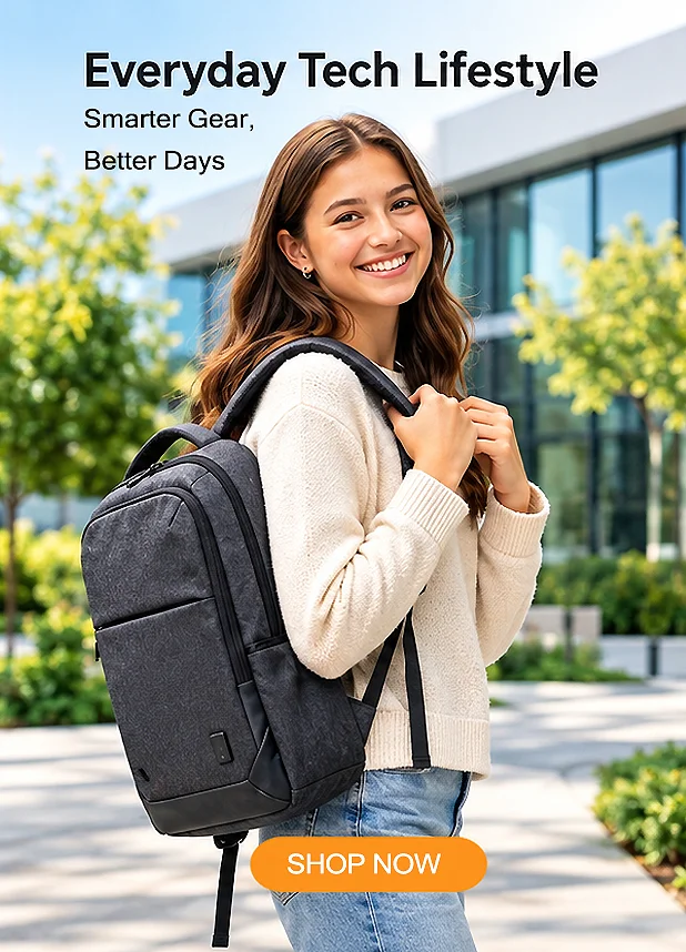 Teen Everyday Tech Backpack and Accessories at ACUVICK