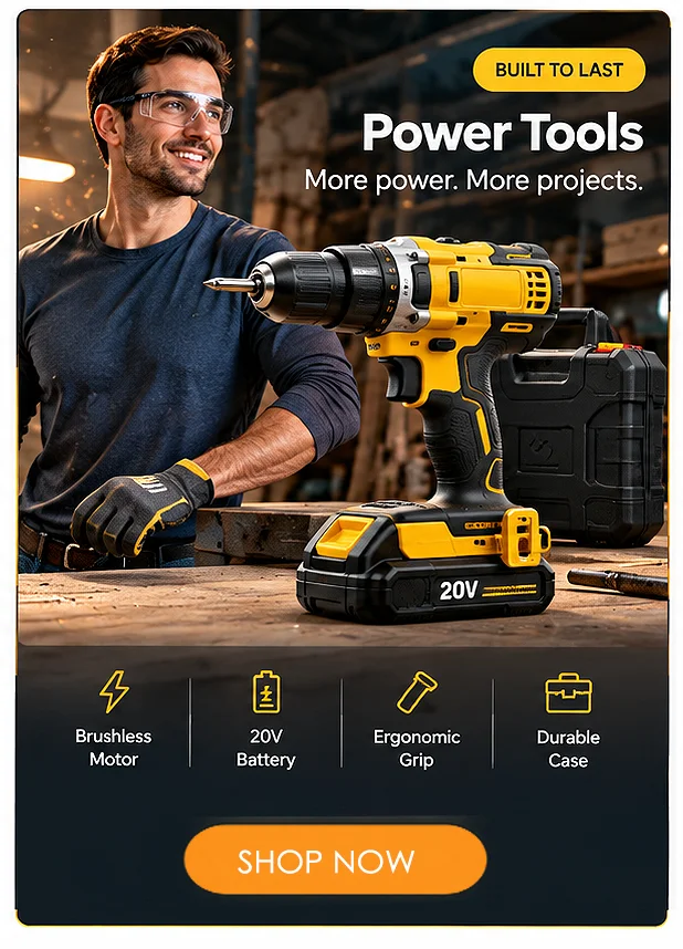 High Performance Cordless Power Tools for DIY at ACUVICK