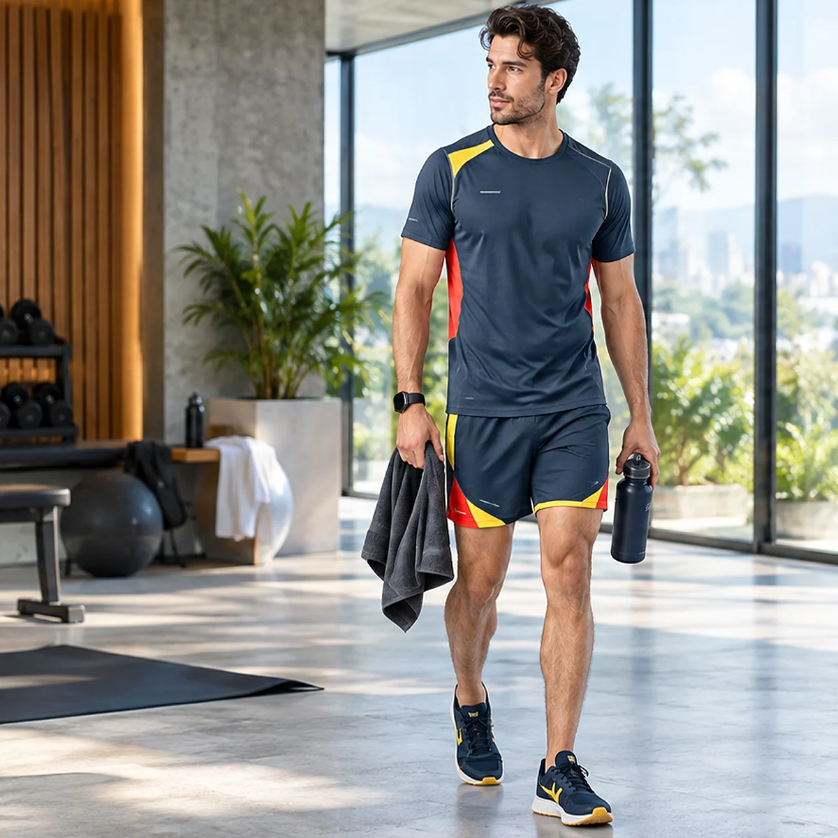 Men’s activewear and fitness sportswear for training and everyday movement