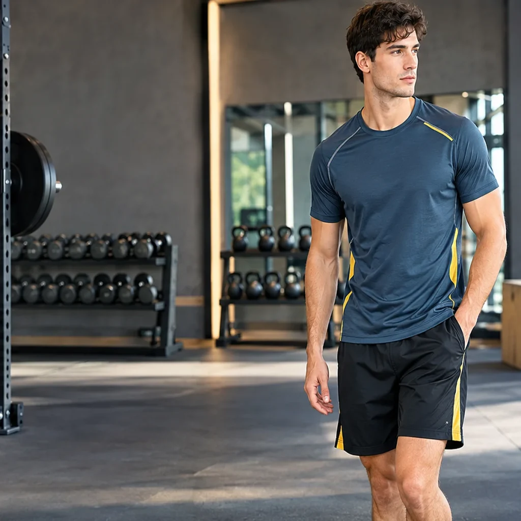 Men’s fitness wear for workouts, gym training and active lifestyles