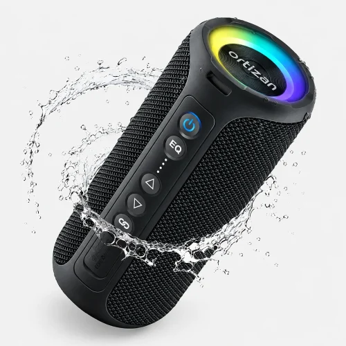 Ortizan X8 Pro 40W portable Bluetooth speaker in black
