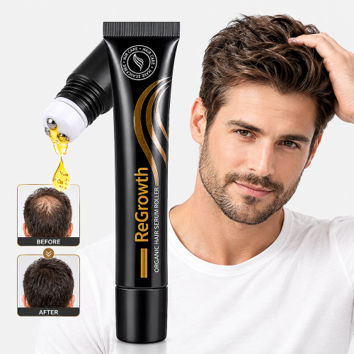 ReGrowth organic hair serum roller 2-piece set