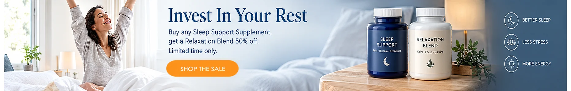 Sleep Support and Wellness Collection at ACUVICK