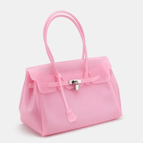 Women's Transparent TPU Jelly Tote Bag