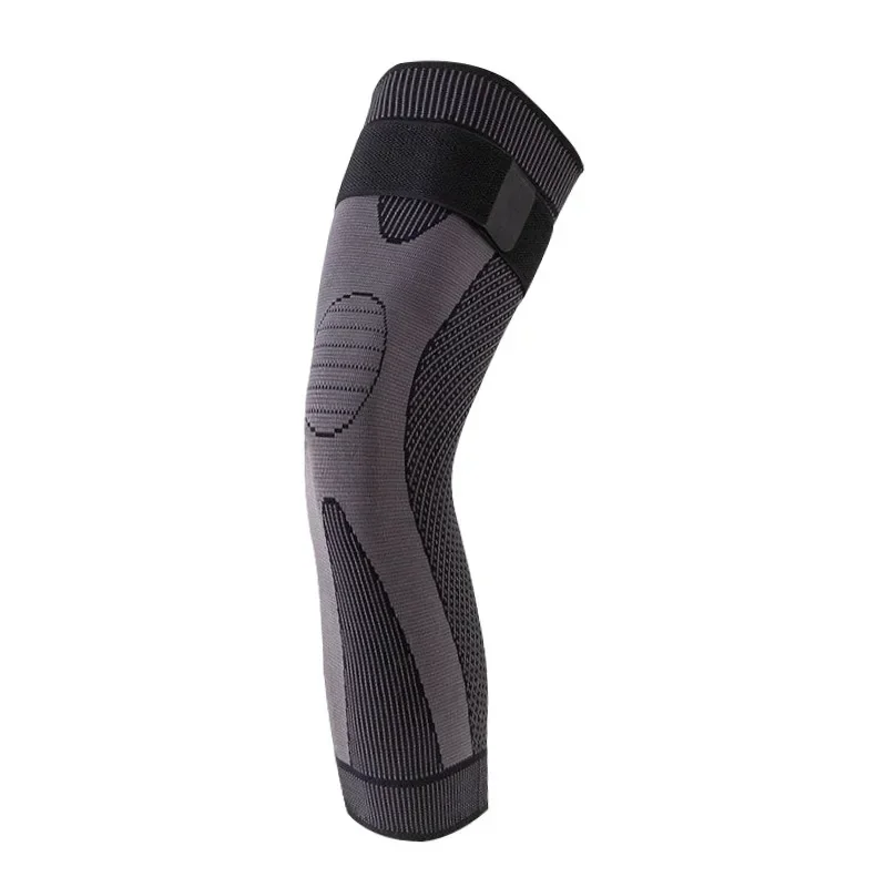Alt: " Long Knee Support Sleeve with Adjustable Strap product image – Acuvick " Long Knee Support Sleeve with Adjustable Strap - Image 8