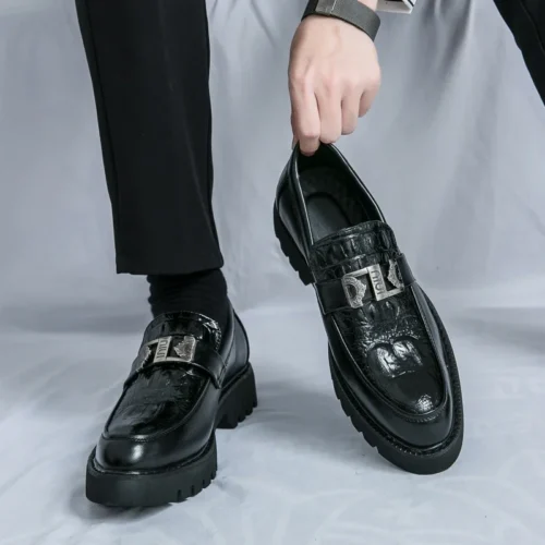 Alt: " Home product image – Acuvick " Men's Slip-On Casual Loafers