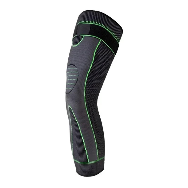 Alt: " Long Knee Support Sleeve with Adjustable Strap product image – Acuvick " Long Knee Support Sleeve with Adjustable Strap - Image 9