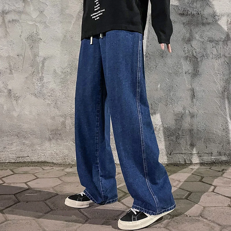 Alt: " Men's Wide-Leg Relaxed Fit Jeans product image – Acuvick " Men's Wide-Leg Relaxed Fit Jeans - Image 9