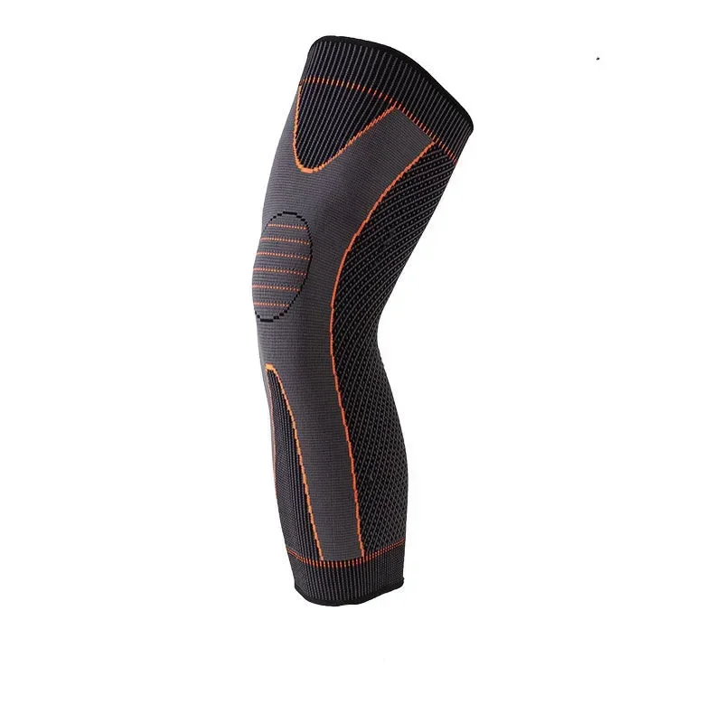 Alt: " Long Knee Support Sleeve with Adjustable Strap product image – Acuvick " Long Knee Support Sleeve with Adjustable Strap - Image 5