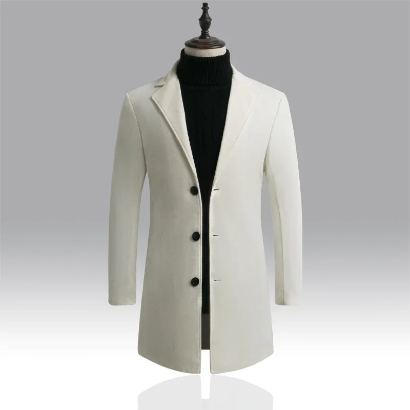 Alt: " Men's Long Casual Winter Coat product image – Acuvick " Men's Long Casual Winter Coat - Image 8