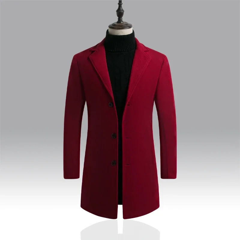 Alt: " Men's Long Casual Winter Coat product image – Acuvick " Men's Long Casual Winter Coat - Image 7