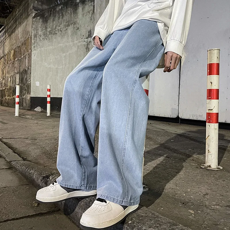 Alt: " Men's Wide-Leg Relaxed Fit Jeans product image – Acuvick " Men's Wide-Leg Relaxed Fit Jeans - Image 7
