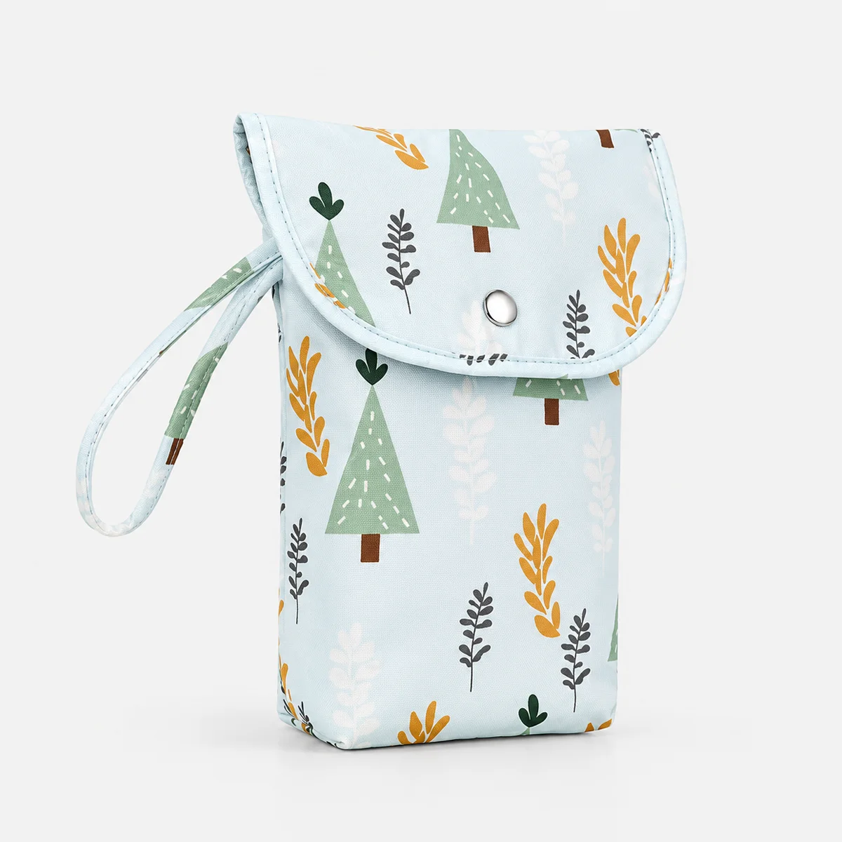 Outdoor baby diaper storage handbag – Forest design